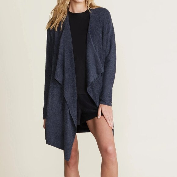 Barefoot Dreams Sweaters - Barefoot Dreams CozyChic Lite Open Front Cardigan Island Wrap 903 Plus Size 2X